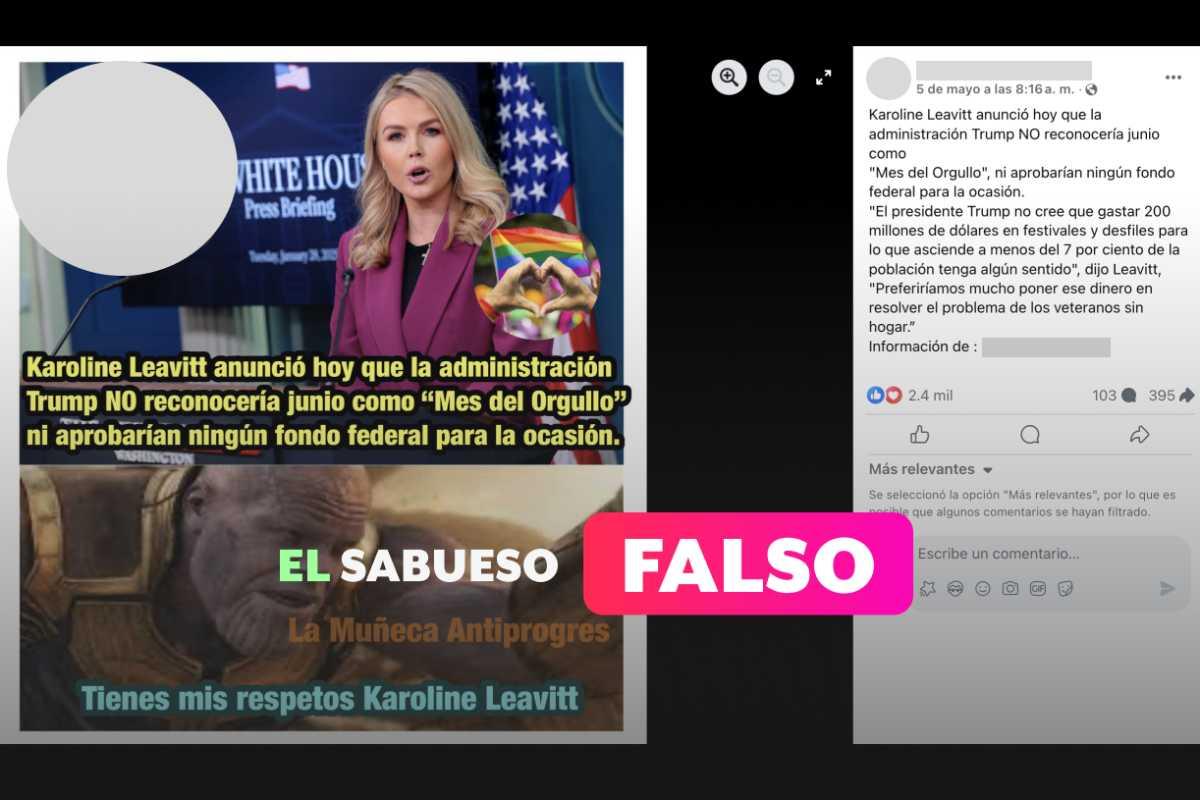 ¿EU canceló el mes del orgullo? Falso, no hay evidencia de esto